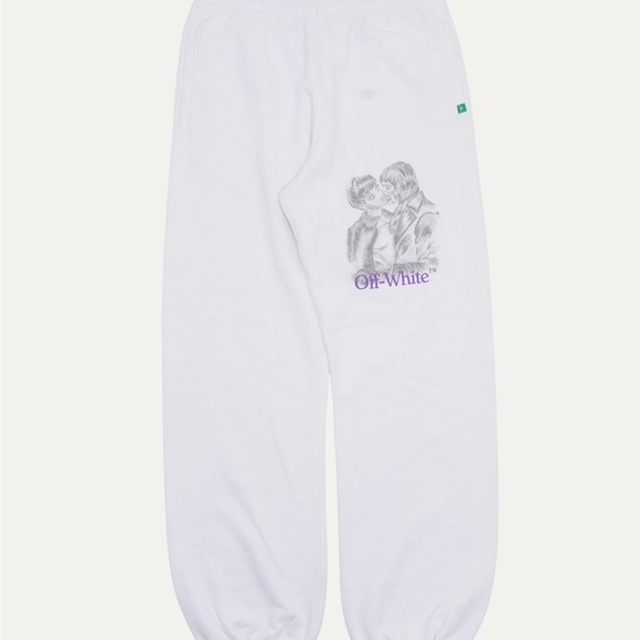 Off-White Kiss Sweatpants - Medium